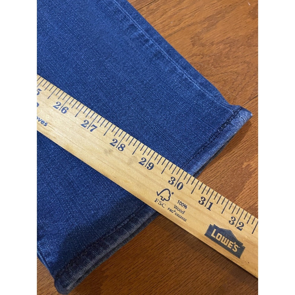 34‎ Heritage COURAGE Mid-Rise Straight Blue Jeans     Size: 33x34  (Act 32x30) - Picture 4 of 8